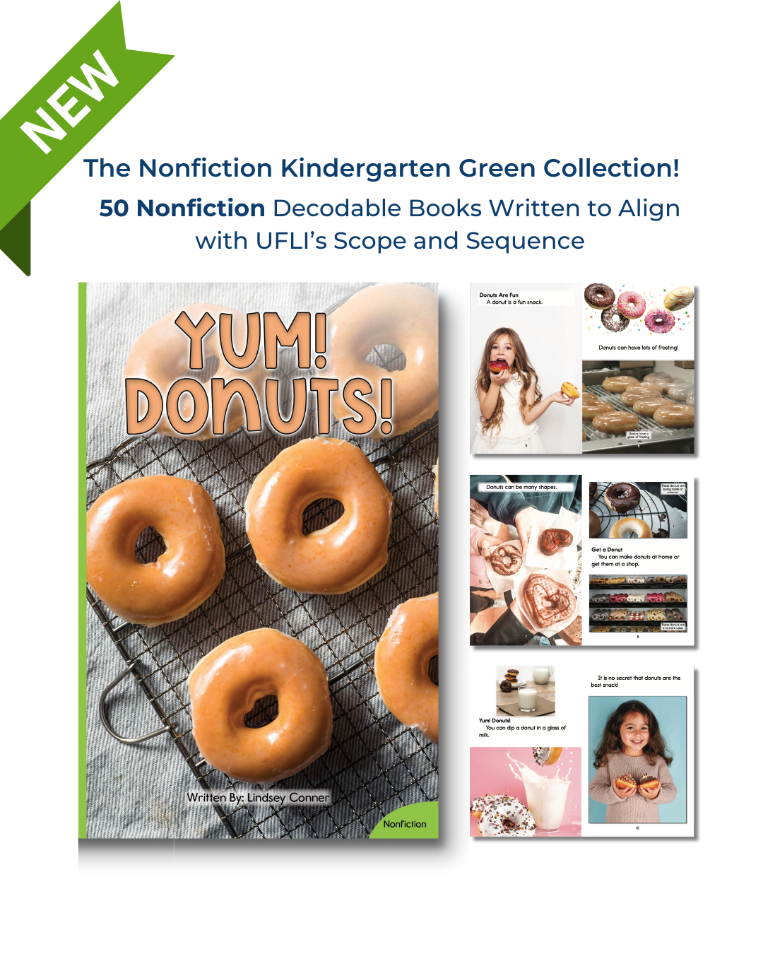 Developing Decoders Kindergarten Green Nonfiction Collection (50 titles, with 6 copies of each)