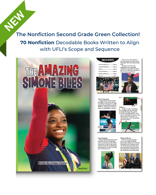 Developing Decoders Second Grade Green Nonfiction Collection (70 titles, with 6 copies of each)