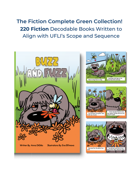 Developing Decoders Whole Green Fiction Collection (220 titles + 12 anthologies, with 6 copies of each)