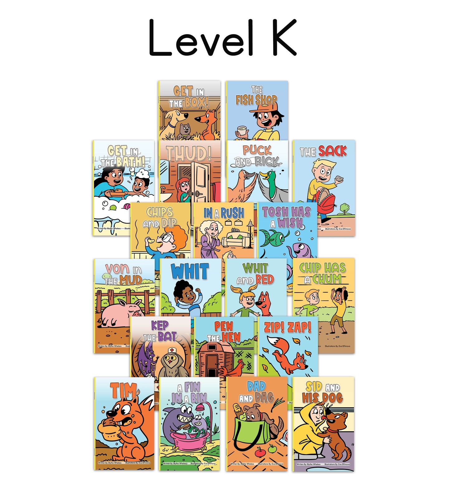 Developing Decoders YELLOW Collection: Level K (20 titles, with 6 copies each)