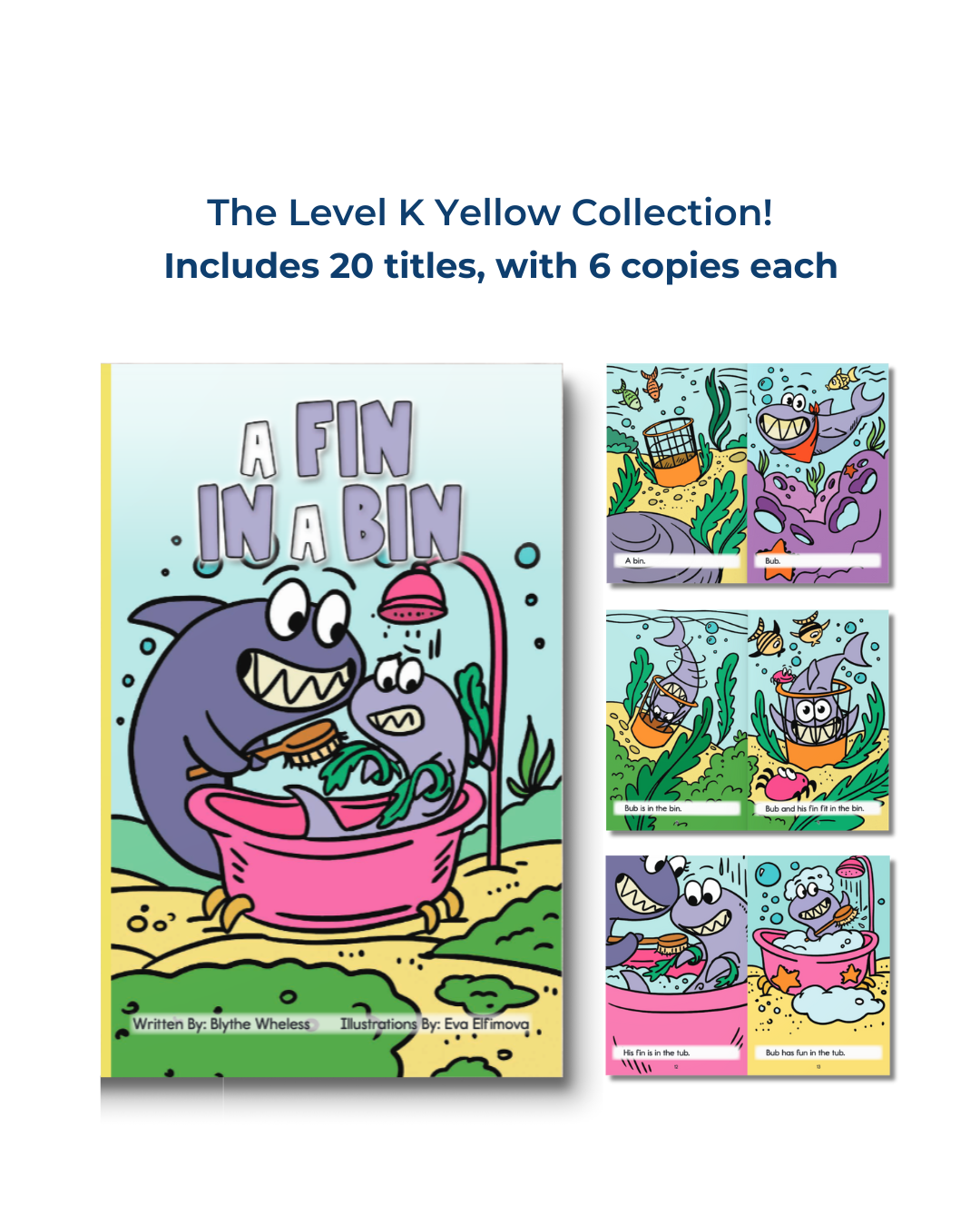 Developing Decoders YELLOW Collection: Level K (20 titles, with 6 copies each)