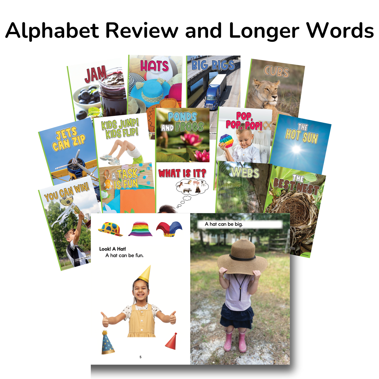 Developing Decoders Kindergarten Green Nonfiction Collection (50 titles, with 6 copies of each)