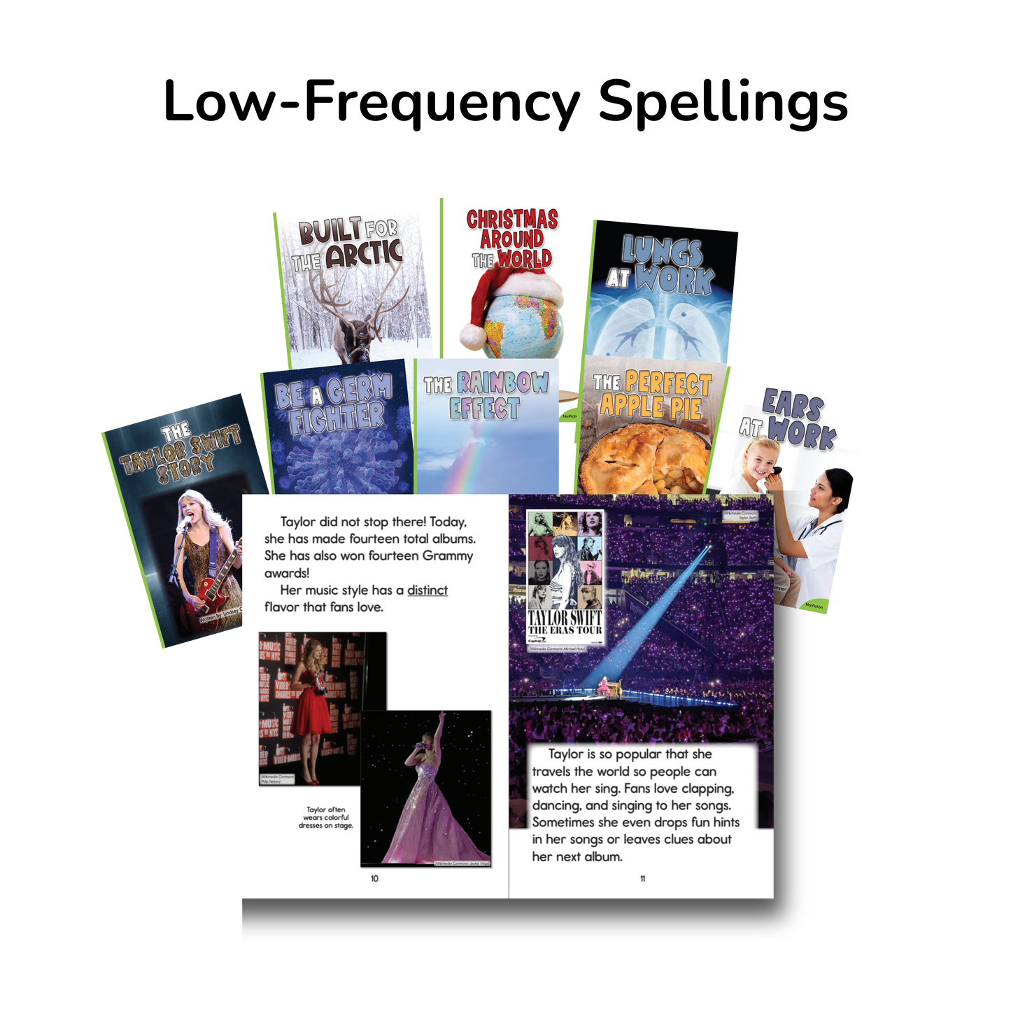 Developing Decoders Second Grade Green Nonfiction Collection (70 titles, with 6 copies of each)