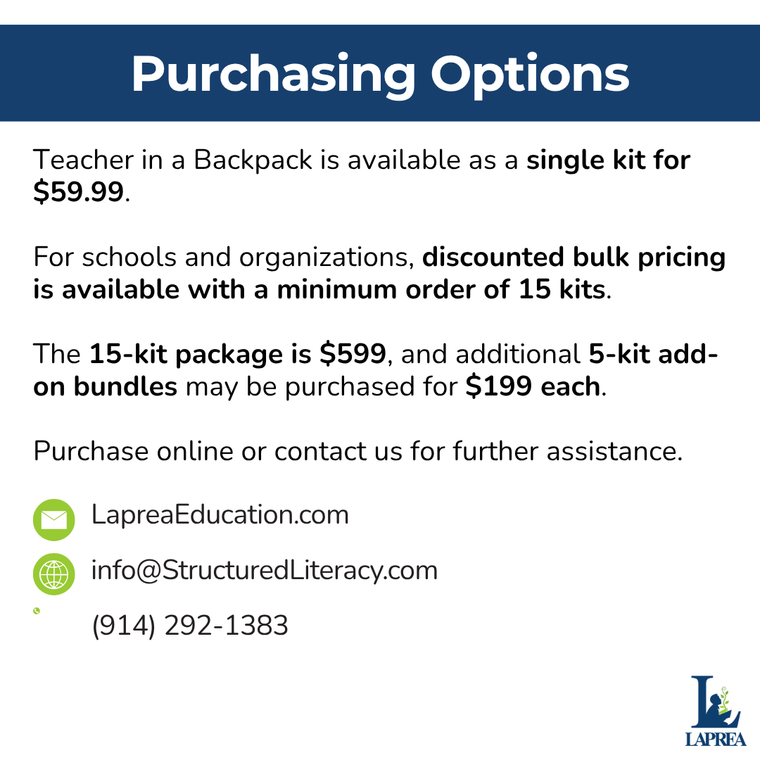 Teacher in a Backpack - Second Grade (Set of 15)