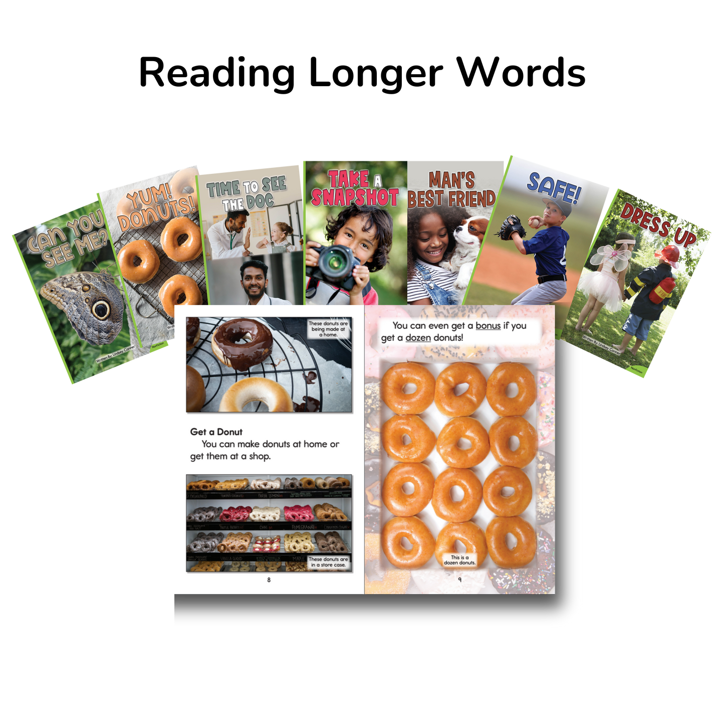 Developing Decoders Kindergarten Green Nonfiction Collection (50 titles, with 6 copies of each)