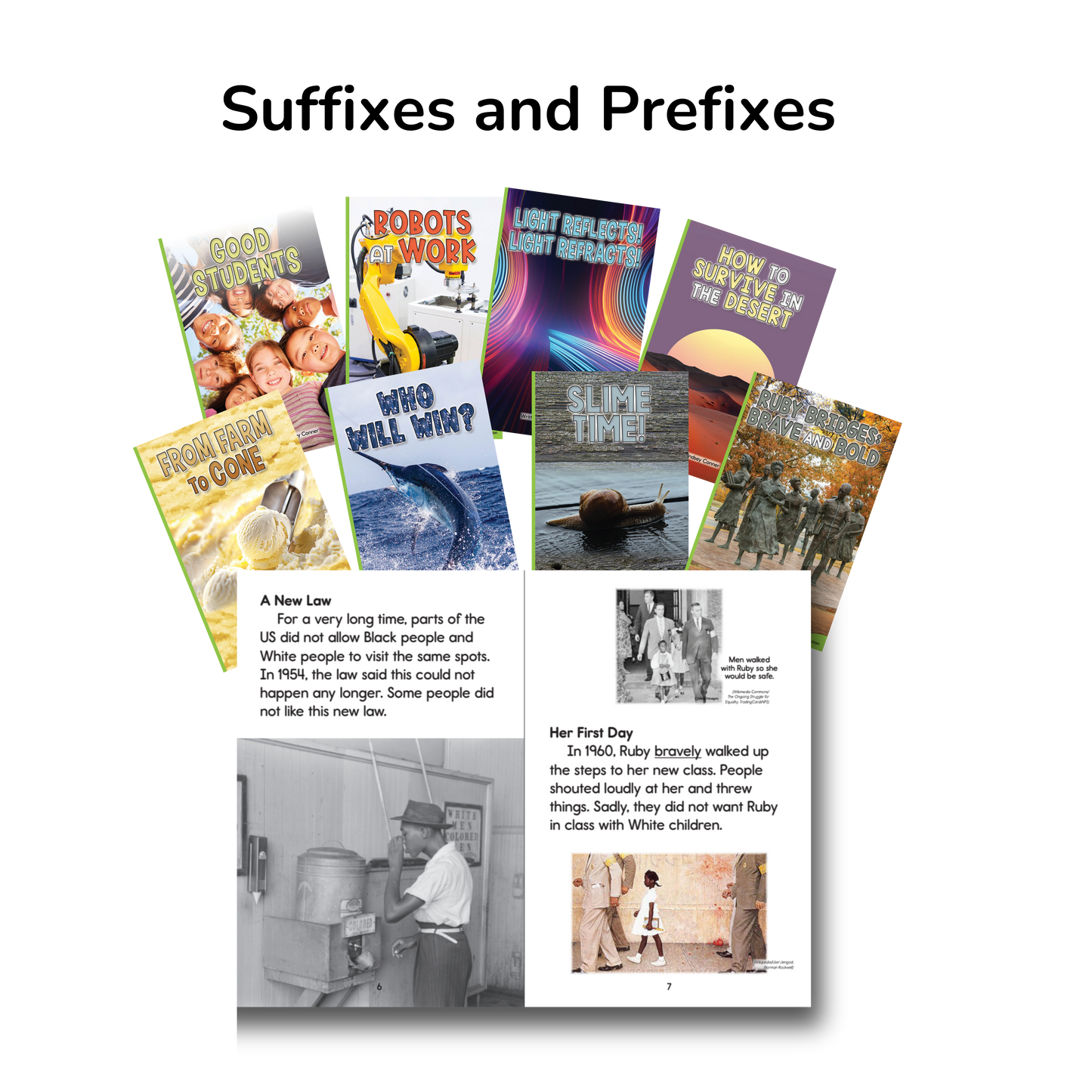 Developing Decoders Second Grade Green Nonfiction Collection (70 titles, with 6 copies of each)