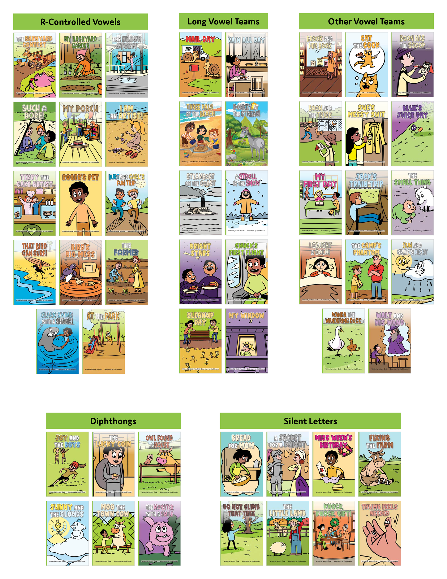 Developing Decoders Whole Green Fiction Collection (220 titles + 12 anthologies, with 6 copies of each)