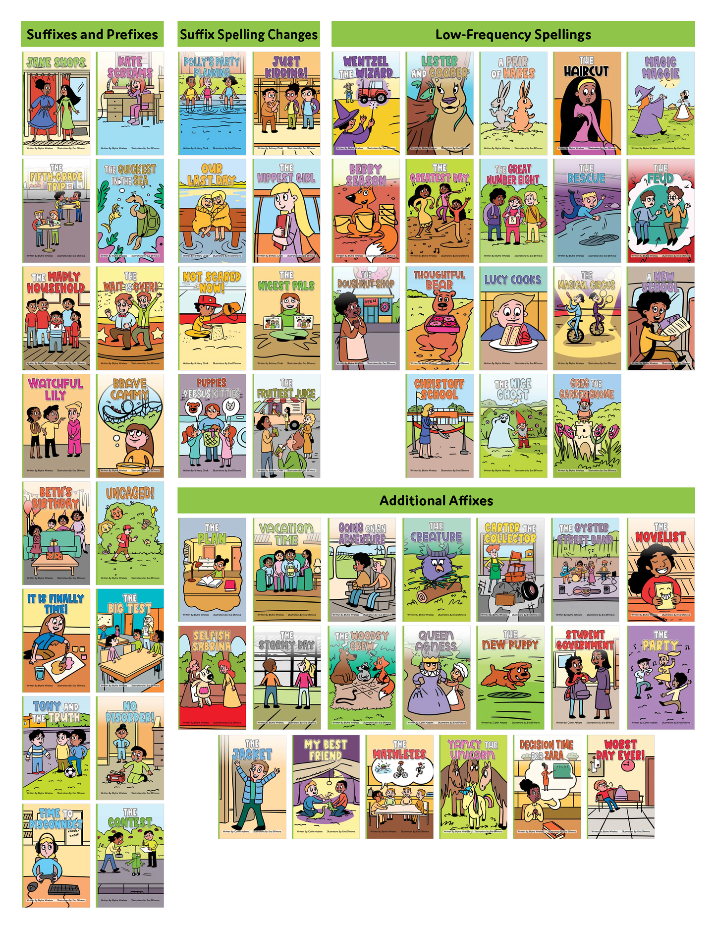 Developing Decoders Whole Green Fiction Collection (220 titles + 12 anthologies, with 6 copies of each)