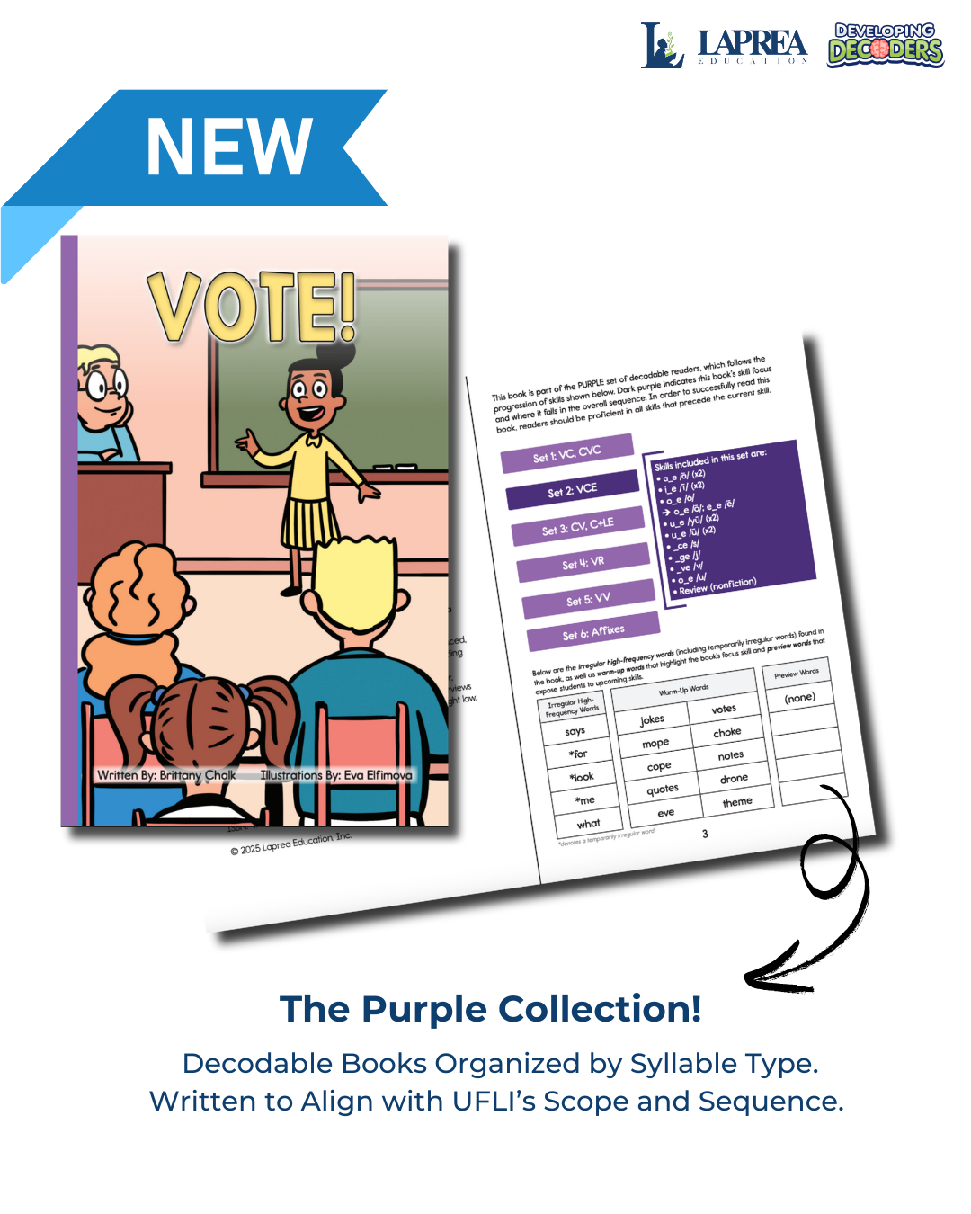 Developing Decoders Purple Collection Set 2:Magic "e" Syllables