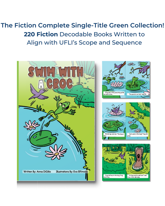 Developing Decoders Green Fiction Single- Title Collection (220 Books + 1 (6 pack Anthology))
