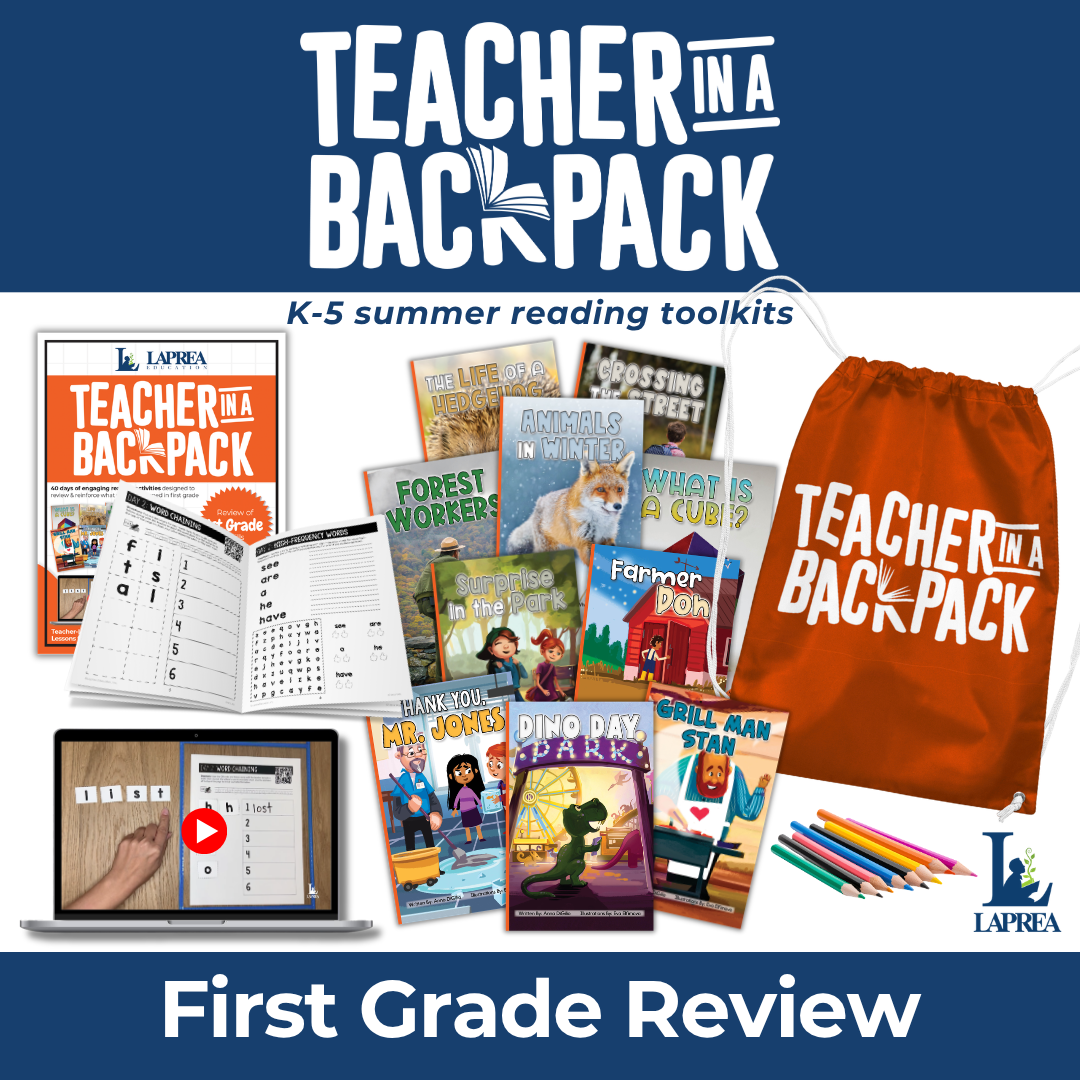 Teacher in a Backpack - First Grade (Set of 5)