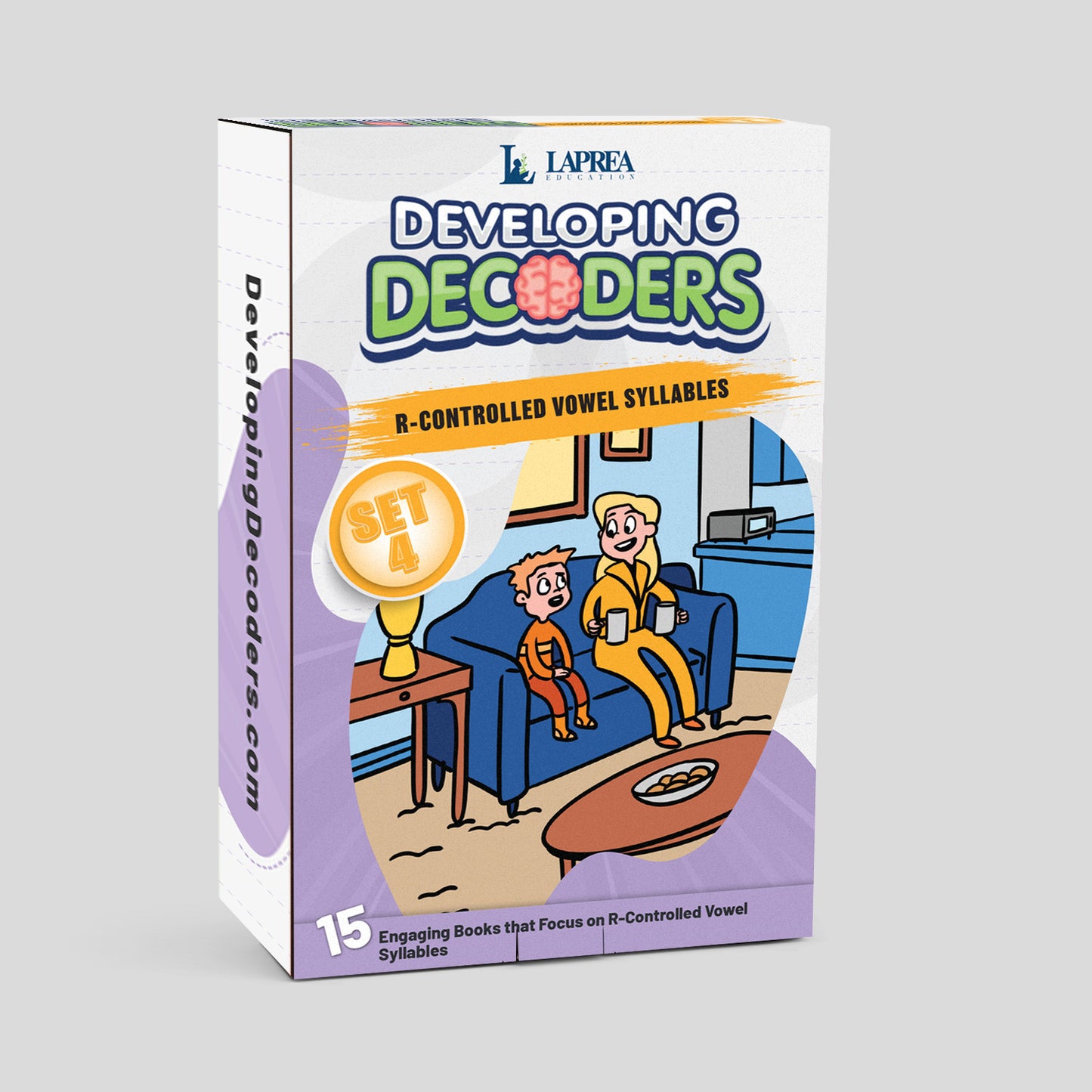 Developing Decoders Purple Collection Set 4:  R-Controlled Vowels (VR)