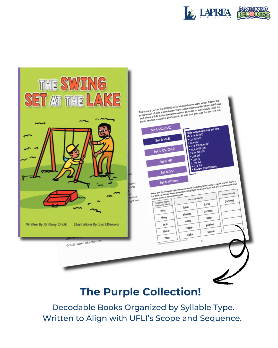 Developing Decoders Purple Collection Set 2:Magic "e" Syllables