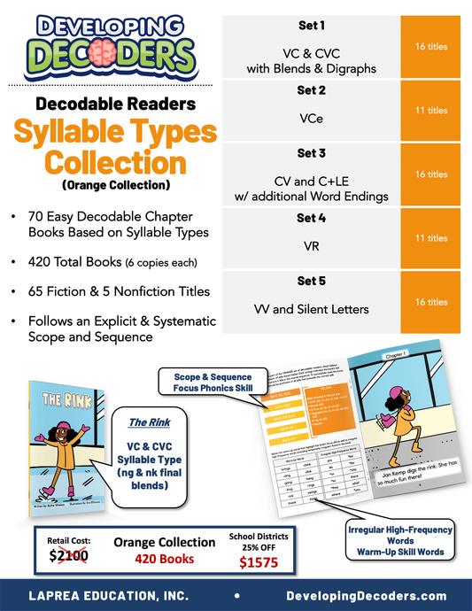 Developing Decoders Orange Collection Developing Decoders Orange Collection