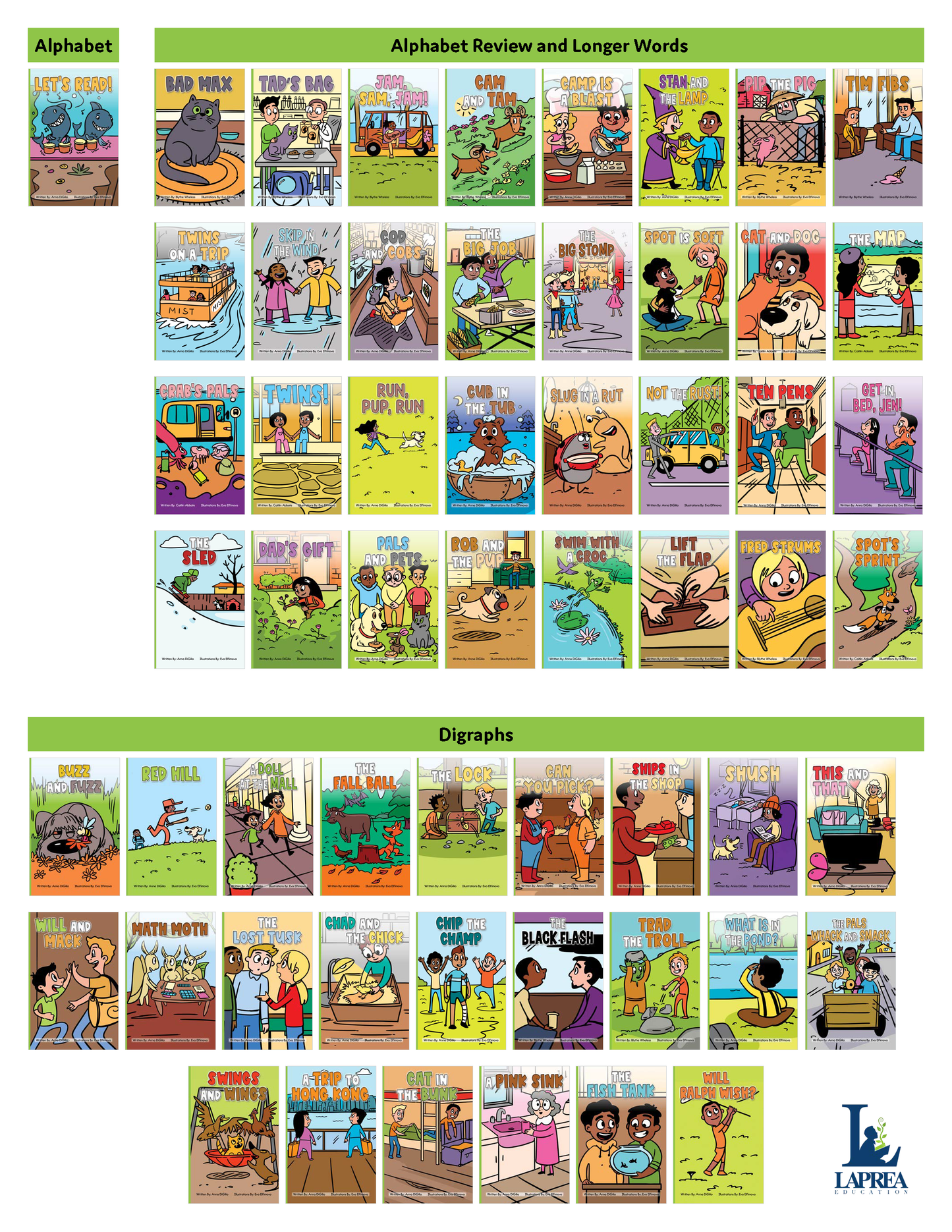 Kindergarten Developing Decoders Collection (540 Books + 12 Anthologies - Green Set)