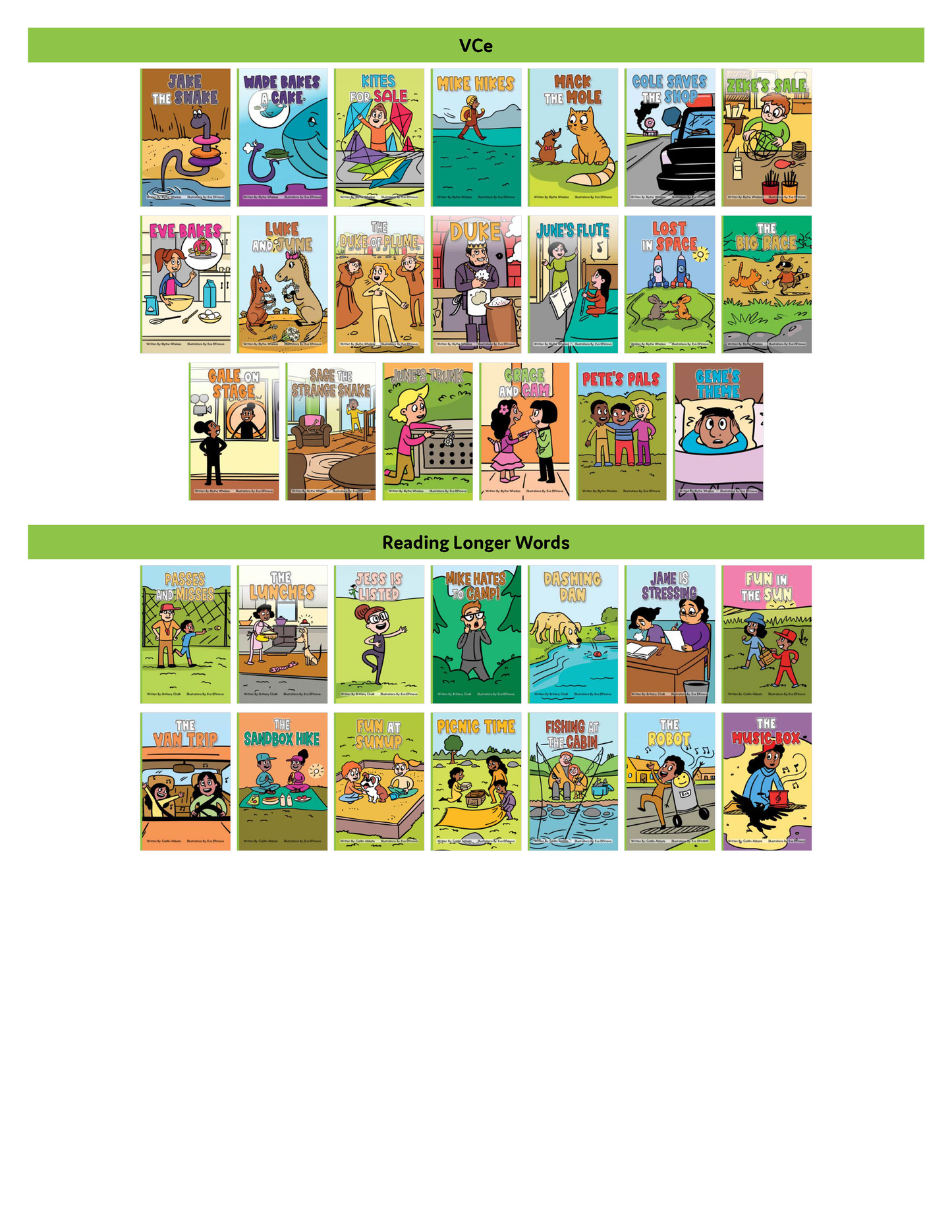 Kindergarten Developing Decoders Collection (540 Books + 12 Anthologies - Green Set)